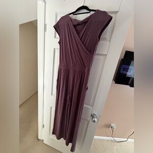 Lululemon Drapey Softstreme Jumpsuit Medium Goodnight Plum New w/o Tags $128